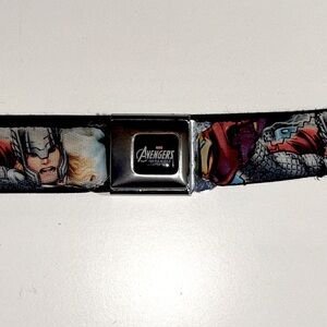 Marvel Avengers Graphic Belt with Black and Green